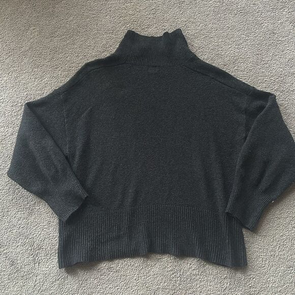 A New Day Women's Gray Mock Turtleneck Oversized Sweater! - Picture 8 of 8